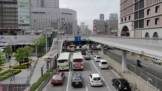 JR西日本　大阪駅周辺　2021/5/10（4K UHD 60fps）