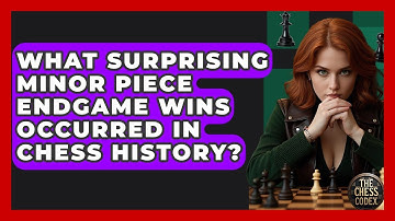 What Surprising Minor Piece Endgame Wins Occurred In Chess History? - The Chess Codex