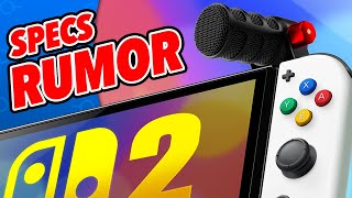 RUMOR: Switch 2 RAM Details + Microphone?! (Specs Leak)