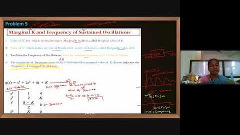 RH Criteria  marginal K, Freq of sustained oscillations  L7