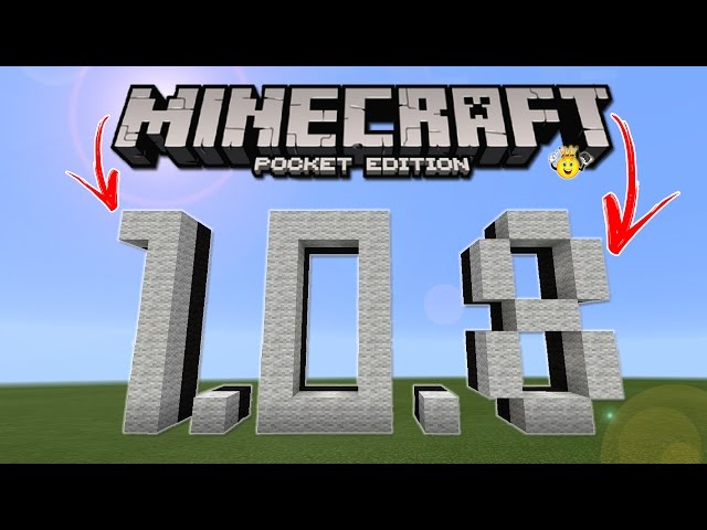 ⭐️Nova versão Minecraft Pocket Edition 1.0.8 Oficial📥 