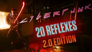 The 20 REFLEXES Blades build is better than ever in Cyberpunk 2.0 Update