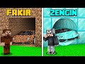 FAKİR ARABA TÜNELİ VS ZENGİN ARABA TÜNELİ 😱 - Minecraft