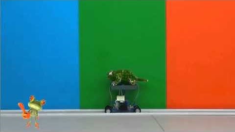 The chameleon robot that can change colour as it moves