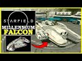 I Built The Millennium Falcon In Starfield (Starfield Ship Builds)