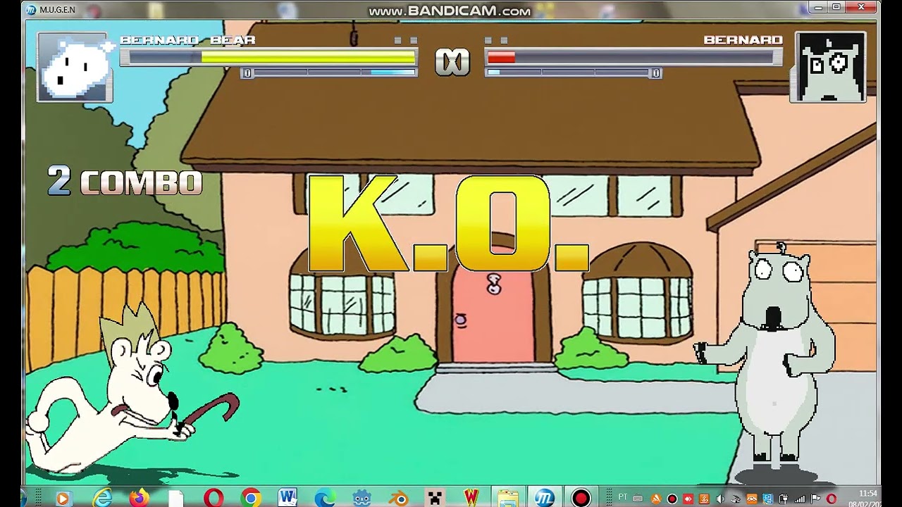 M.U.G.E.N. Bernard Bear Released for MUGEN | High Quality Video