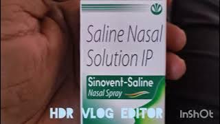 nAsal solution spray in my vlog video 