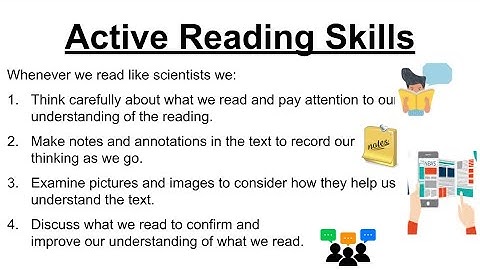 VIDEO GUIDE: Active Reading Skills Introduction