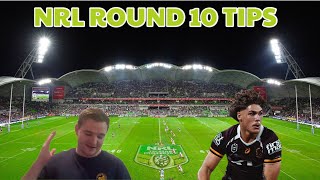 NRL ROUND 10 TIPS 2026 @ENTERTAINHOUSE