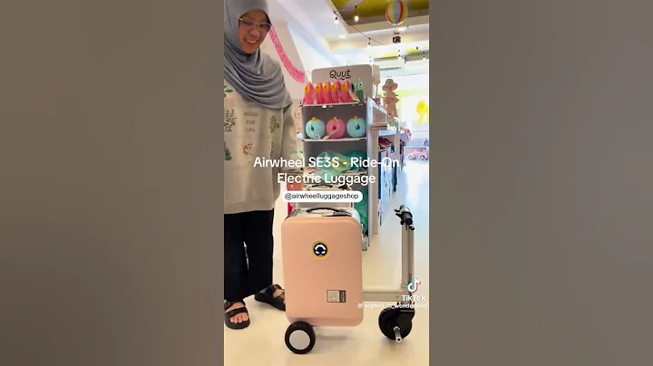 Airwheel SE3S Startup Demo | Smart Luggage Powering Up! 🚀🧳