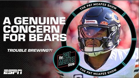Pat McAfee is GENUINELY WORRIED for Justin Fields & the Bears 🍿 | The Pat McAfee Show