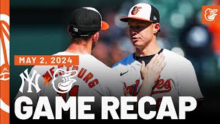 Yankees vs. Orioles Game Recap (5\/2\/24) | MLB Highlights | Baltimore Orioles