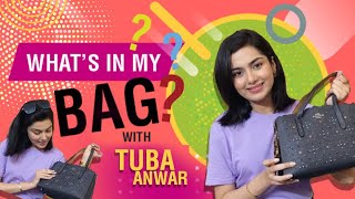 WHAT’S IN MY BAG? UNEDITED VERSION 😀 | Tuba Anwar