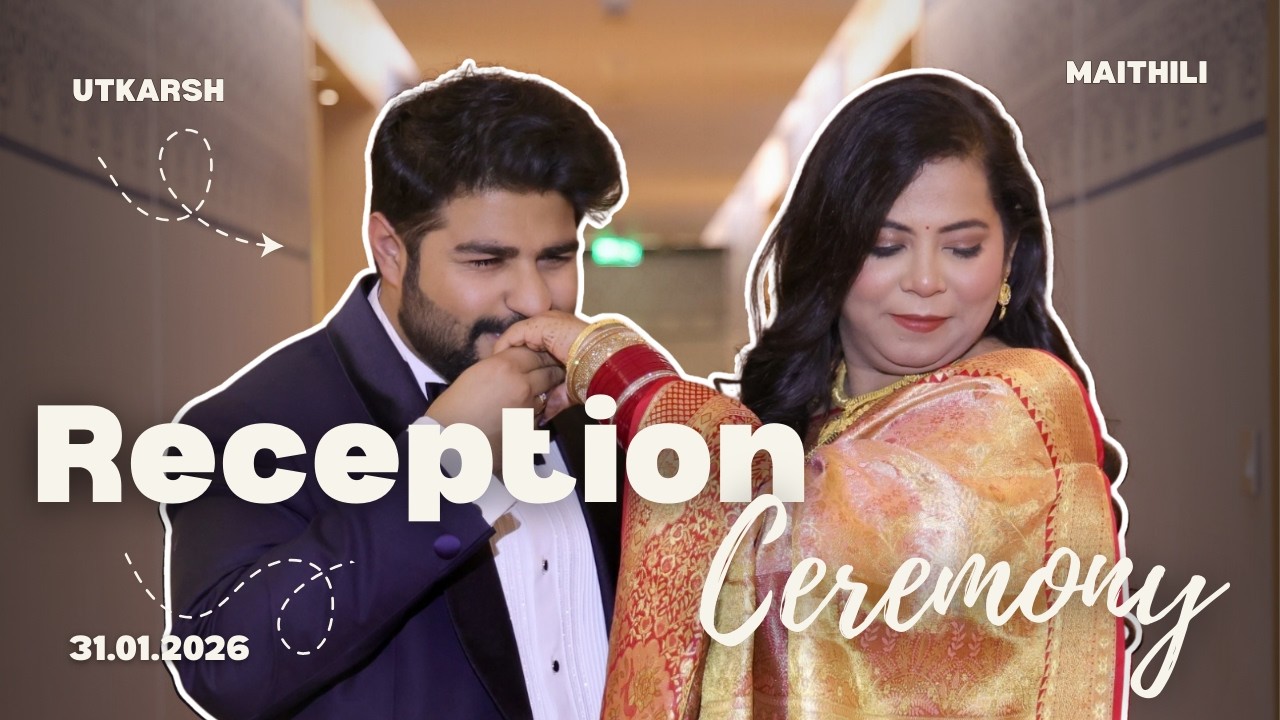Utkarsh & Maithili 31.01.2026 | Grand Wedding Reception ✨ | Cinematic Film by Alok Color Lab