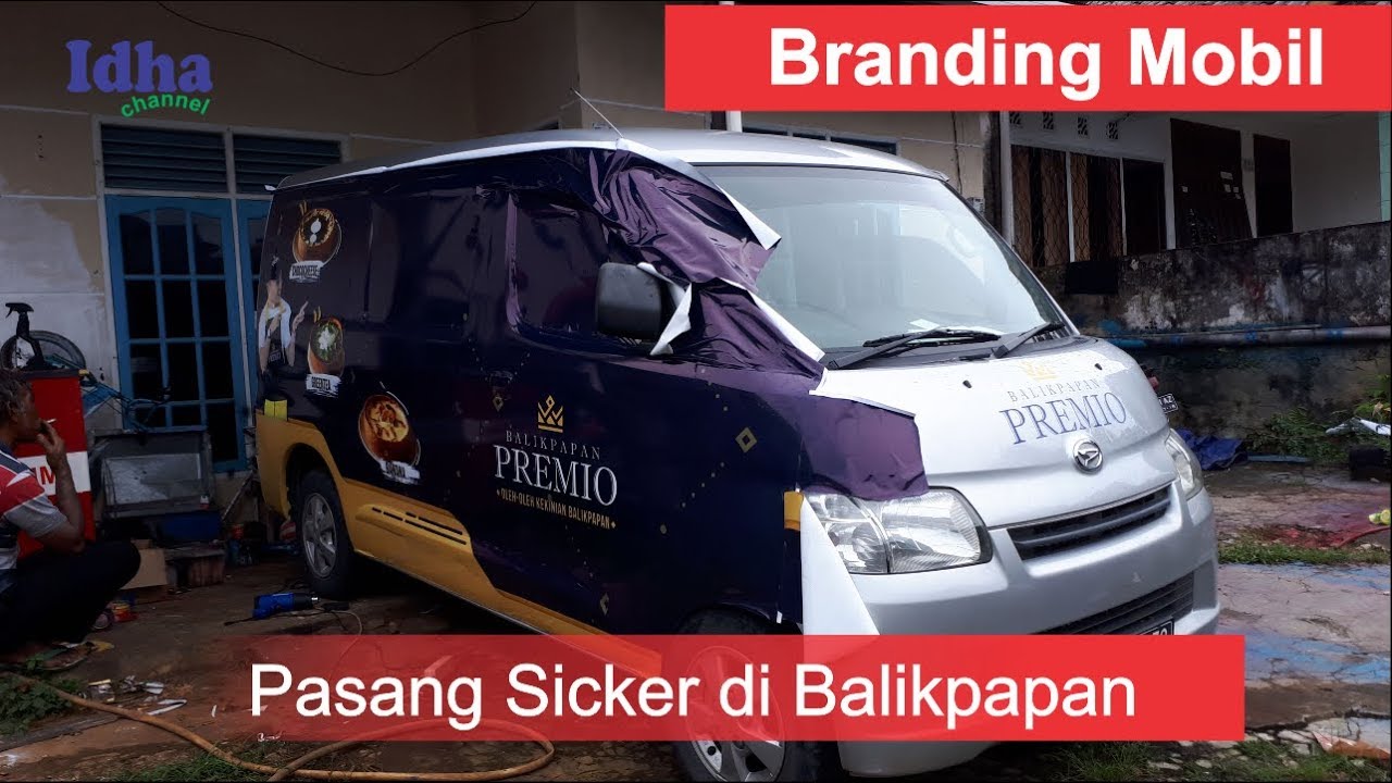 Jasa Branding Mobil Dan Pemasangan Sticker Di Balikpapan Youtube