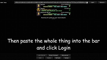 🐀Demonstration of Minecraft Session ID Login Mod🐀