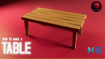 How to Make a Modeling Table in Autodesk Maya | Beginners Tutorial