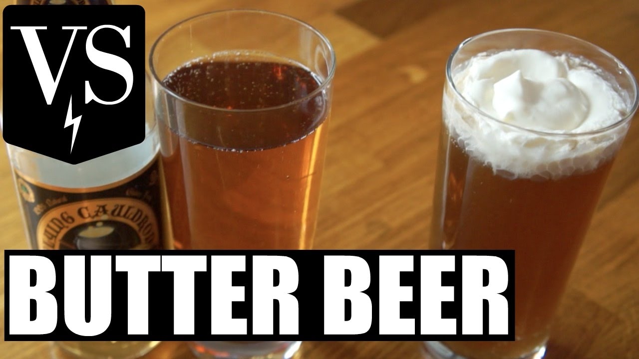 Butterscotch BEER vs. DIY BUTTER BEER | VERSUS | emmymade