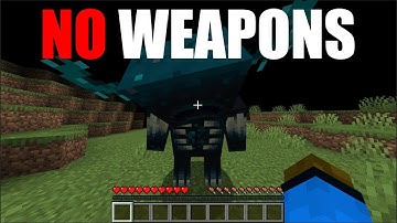 I killed EVERY Mob Using ONLY My FISTS