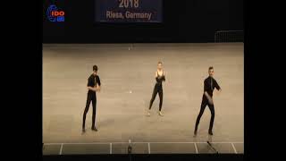 Junior Tap Trio - Feeling good - Step by Step - Tap Dance World Champions! Riesa 2018. Resimi