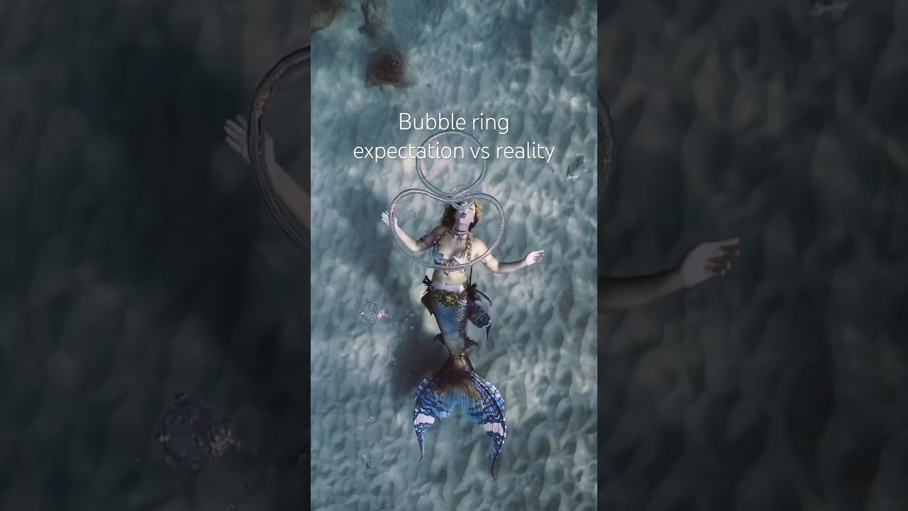 Bubble Ring Expectation VS Reality 🫣🫧 