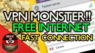 Free Internet 2018 Fast Connection With Vpn monster √