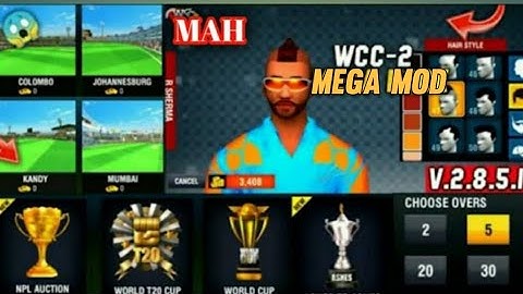 WCC2 MEGA MOD 2.8.5.1 MAH GAMING CHANNEL