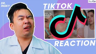 Skin Doctor REACTS To Tiktok Trends!