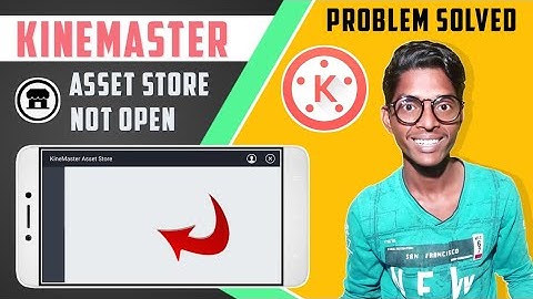 kinemaster asset store problem | how to solve kinemaster asset problem | @TechsunAbhishek