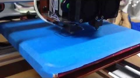 First single-color print with SainSmart Controlled Ord Bot Hadron 3D Printer (Dual Extruder)
