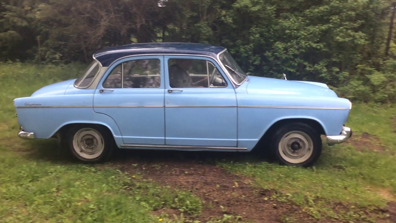 Simca Aronde Intendante, 29/12/1961, Pritsche mit Plane,…