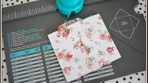 WRMK - Envelope Punchboard | Gatefold Pocket Insert | TUTORIAL | GIVEAWAY