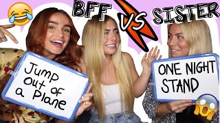 WHO KNOWS ME BETTER?! SISTER OR BEST FRIEND | Syd and Ell
