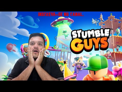 Tentei jogar Stumble Guys pela primeira.