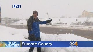 Heavy Snowfall In Mountains Forces Schools To Close Thursday
