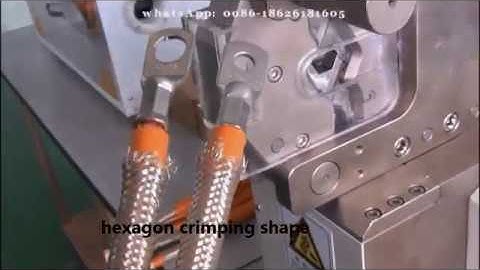 Hexagon Terminal Crimping Machine, Servo Motor Hexagon Terminal Crimping Machine