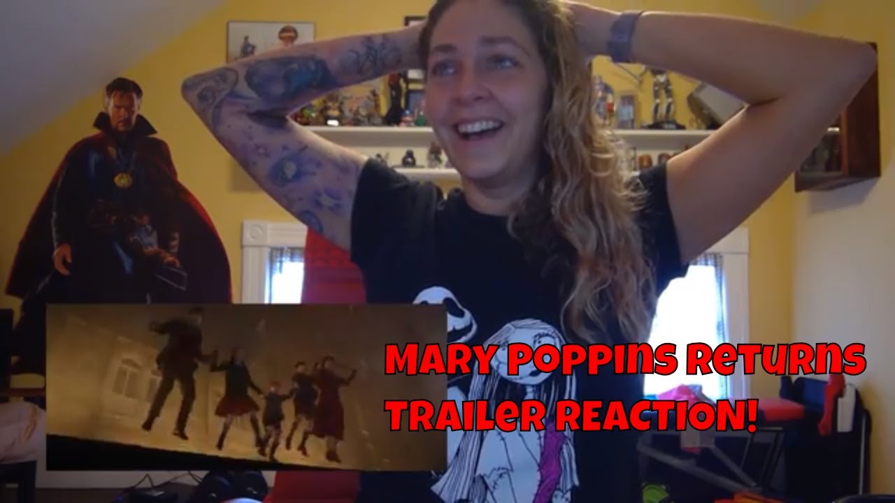 Mary Poppins Returns Official Trailer REACTION!
