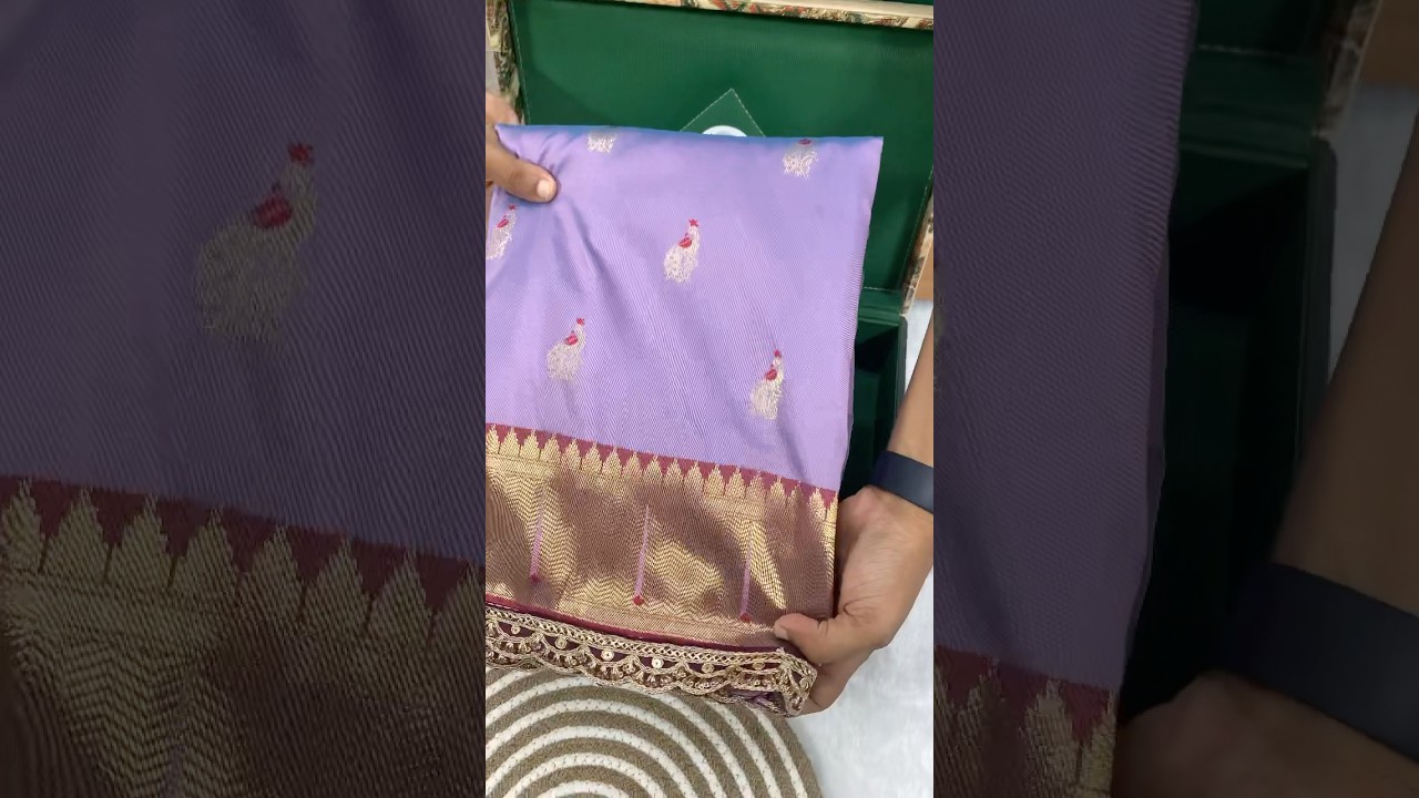 Paithani Soft Silk Scallop Border Lace Saree