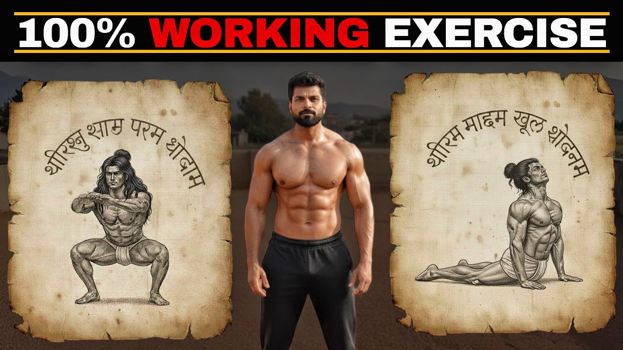 Ancient Exercise Of India | Ancient Exercise For Strength | Best Muscle Gain Exercise For MuscleGain