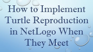 How to Implement Turtle Reproduction in NetLogo When They Meet