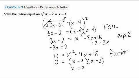 5.4 Solving Radical Equations Day 1