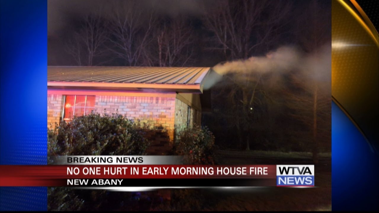 No one hurt in morning house fire in New Albany - YouTube