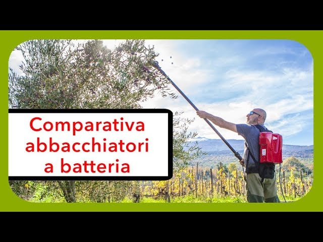 Comparativa abbacchiatori scuotitori per olive a batteria - con prezzo 