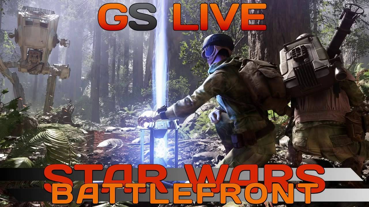 GS LIVE  Star Wars  Battlefront  Прямая трансляция