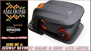 Overview Segway Navimow Garage M for H Series Robot Lawn Mower, Amazon link: https://amzn.to/4d7FDdV