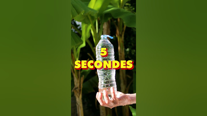 Vider une bouteille en 5 SECONDES ! #education #science #experience