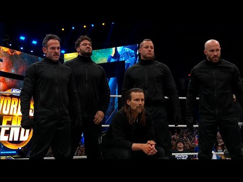 Adam Cole is the Devil - MJF VS Samoa Joe - Adam Cole Heel Turn - AEW Worlds End 2023 Devil Revealed