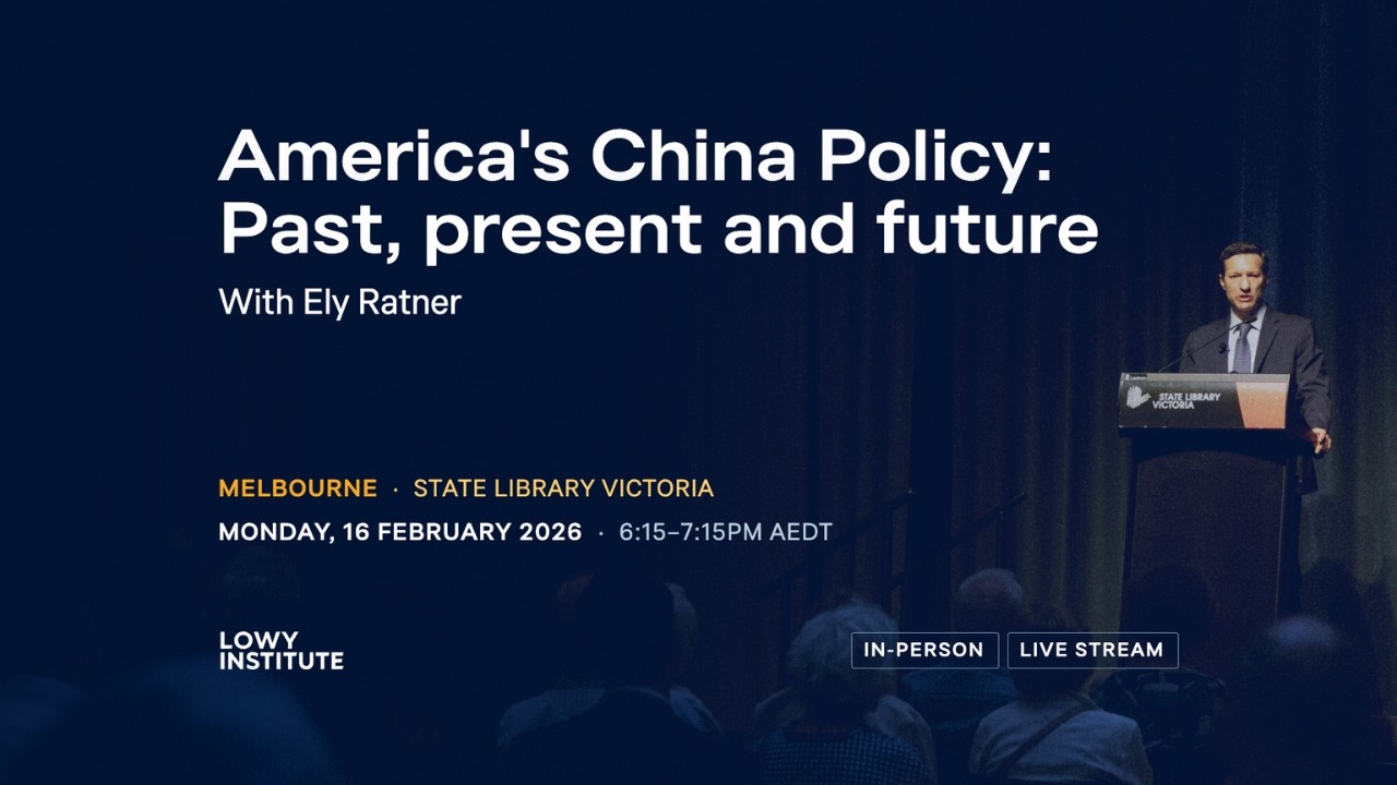 Ely Ratner: America's China policy — Past, present and future