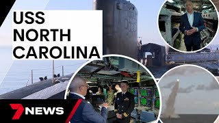Virginia class submarine USS North Carolina | 7NEWS