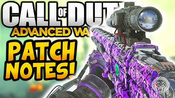 Advanced Warfare: NEW PATCH  NOTES! Weapon Buffs - MORS, Pistols, MP11, Crossbow & M1 Irons (COD AW)